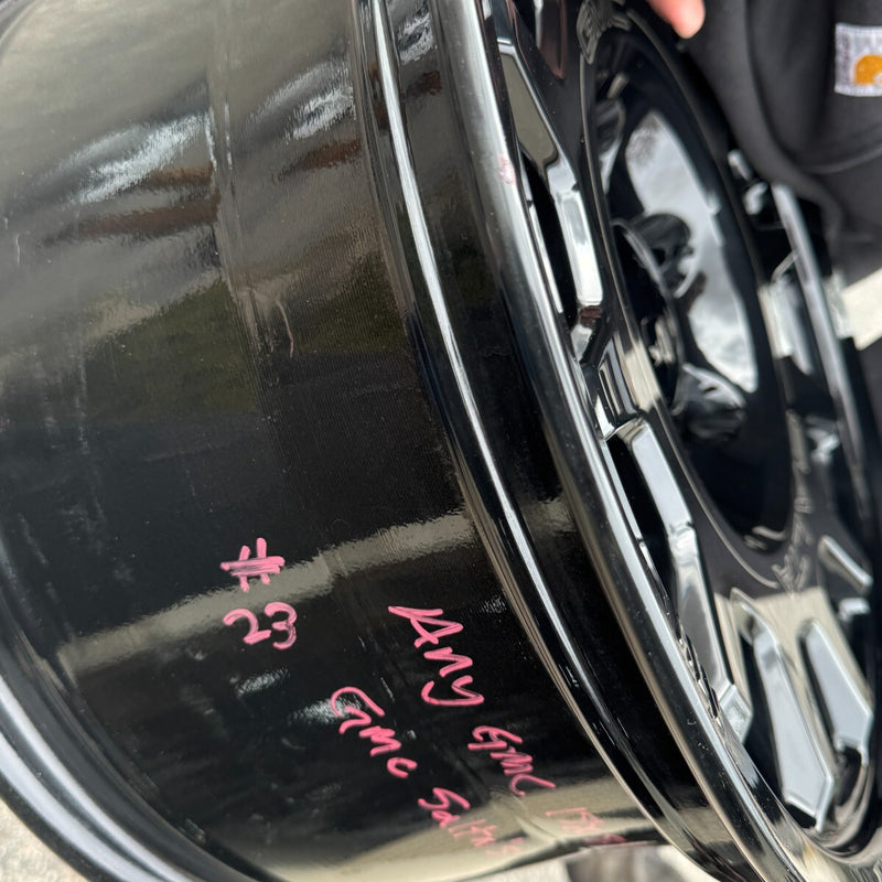 18 GMC SIERRA AT4X ZR2 SALTA AEV BLACK BISON 6X5.5 OEM FACTORY STOCK WHEELS RIMS