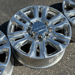 20 GMC SIERRA 2500 HD AT4 DENALI OEM FACTORY STOCK WHEELS RIMS 8X180 CHEVY