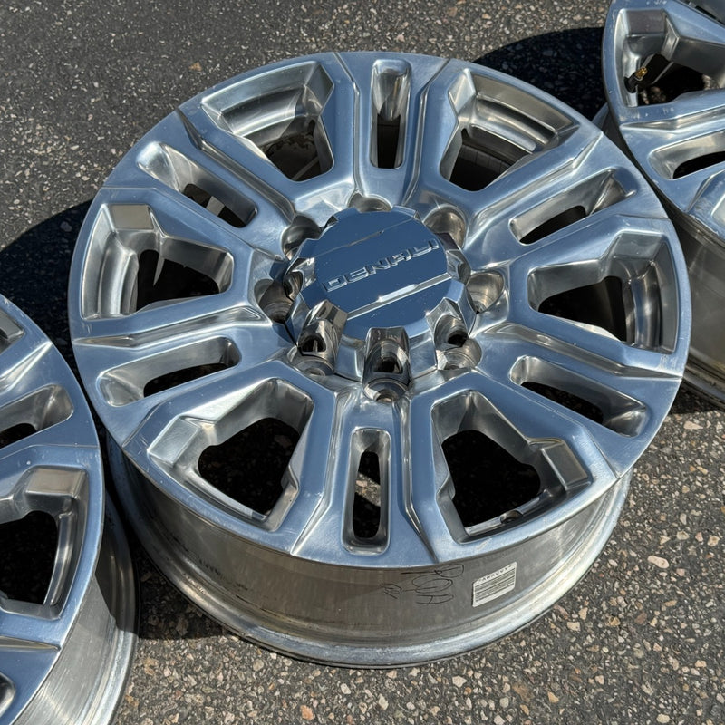 20 GMC SIERRA 2500 HD AT4 DENALI OEM FACTORY STOCK WHEELS RIMS 8X180 CHEVY