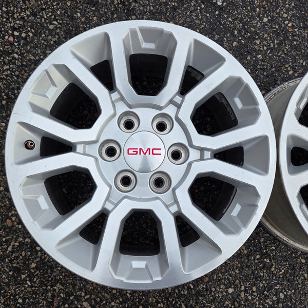 18 GMC SIERRA AT4X ZR2 SALTA AEV 1500 BISON 6X5.5 OEM FACTORY STOCK WHEELS RIMS