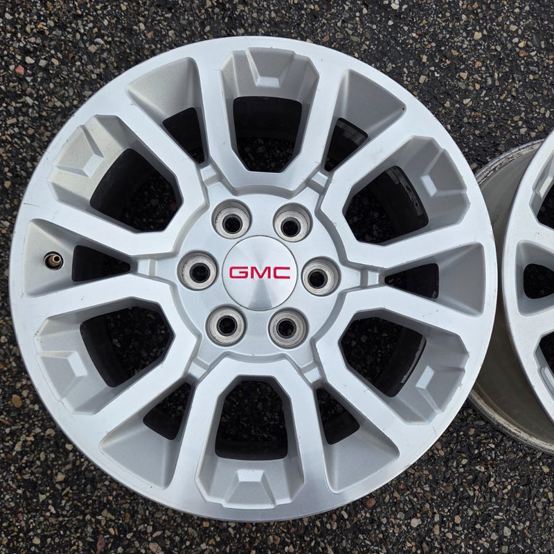 18 GMC SIERRA AT4X ZR2 SALTA AEV 1500 BISON 6X5.5 OEM FACTORY STOCK WHEELS RIMS