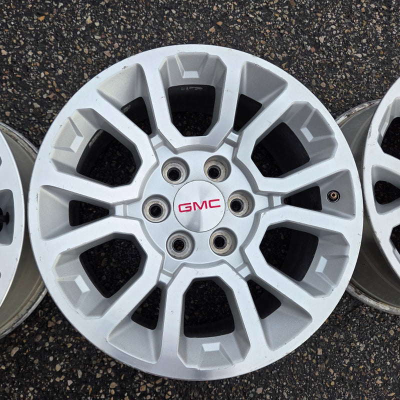 18 GMC SIERRA AT4X ZR2 SALTA AEV 1500 BISON 6X5.5 OEM FACTORY STOCK WHEELS RIMS