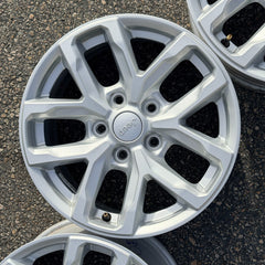 17 JEEP GLADIATOR RUBICON BLACK 392 5X127 OEM FACTORY STOCK WHEELS RIMS WRANGLER