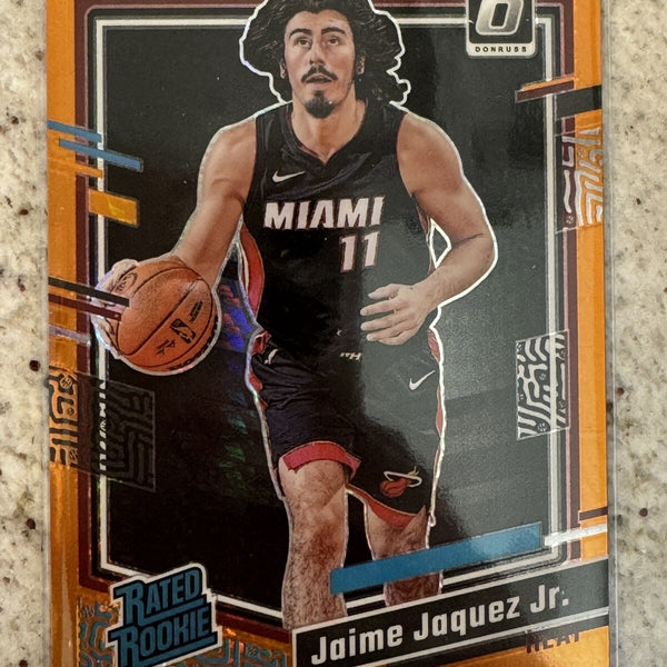 2023-24 Donruss Optic Jaime Jaquez Jr /99 Rated Rookie Orange Prizm Panini