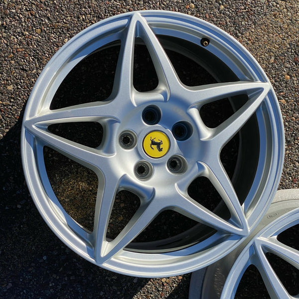 19 20 FERRARI 599 OEM FACTORY STOCK WHEELS RIMS 5X114.3 GTB GTO 612 CHALLENGE