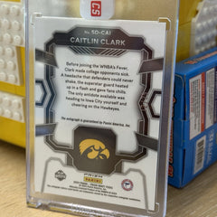 PANINI PRIZM DRAFT PICKS AUTOgraph CAITLIN CLARK ROOKIE RC Signing Numbered /25