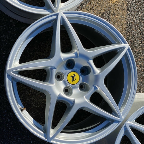 19 20 FERRARI 599 OEM FACTORY STOCK WHEELS RIMS 5X114.3 GTB GTO 612 CHALLENGE