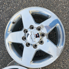 20 CHEVROLET SILVERADO  2500 3500 HD DENALI OEM FACTORY STOCK WHEELS RIMS 8X180