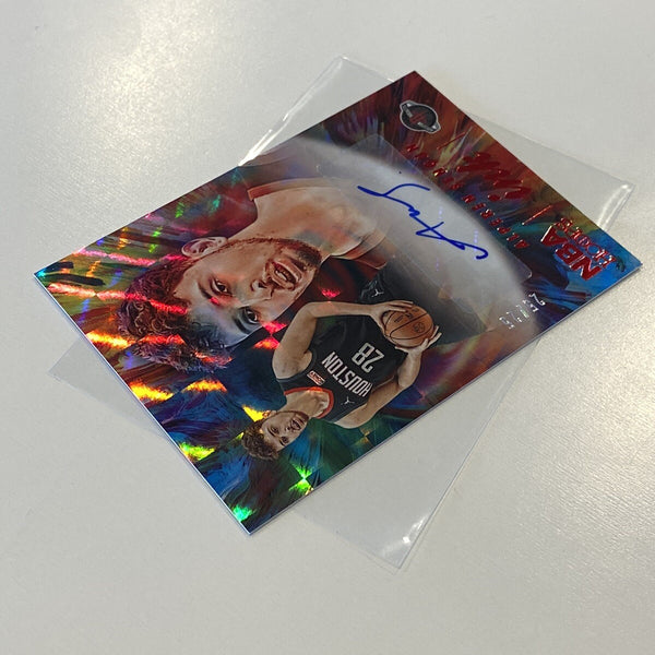 NBA HOOPS Alperen Sengun Ink /25 Numbered Autograph Auto Card Hologram Rookie