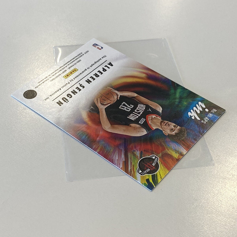 NBA HOOPS Alperen Sengun Ink /25 Numbered Autograph Auto Card Hologram Rookie