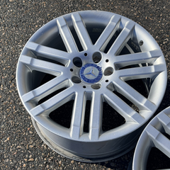 17 MERCEDES BENZ W204 C300 C350 C450 C CLASS OEM FACTORY STOCK WHEELS RIMS 5x112