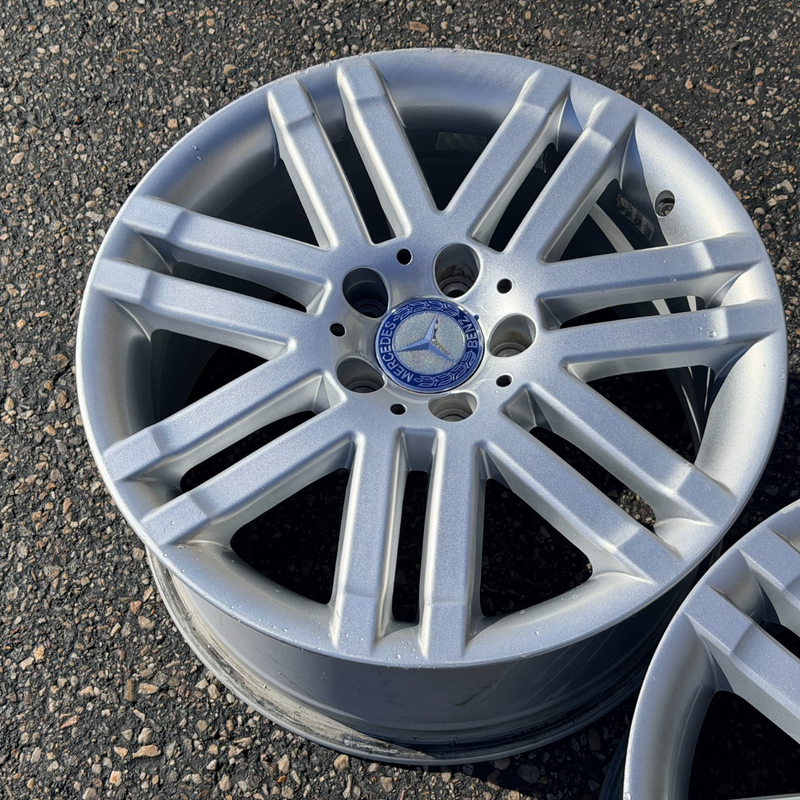 17 MERCEDES BENZ W204 C300 C350 C450 C CLASS OEM FACTORY STOCK WHEELS RIMS 5x112