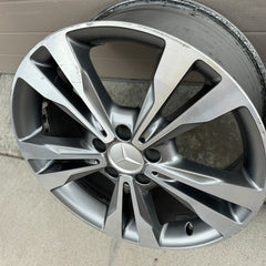 18 MERCEDES BENZ W205 C300 C350 C450 C CLASS OEM FACTORY STOCK WHEELS RIMS 5x112