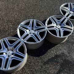 20 MERCEDES BENZ GLE ML63 GLS ML350 ML55 AMG OEM FACTORY STOCK WHEELS RIMS 5x112