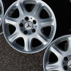 16 MERCEDES BENZ W220 S CLASS S430 S500 OEM FACTORY STOCK WHEELS RIMS 5x112