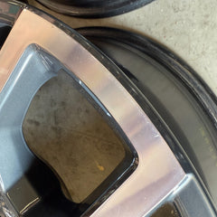 17 EQUINOX 5X115 TRAILBLAZER CHEVROLET OEM FACTORY STOCK WHEELS RIMS BLACK ACTIV