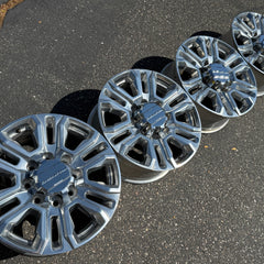 20 GMC SIERRA 2500 HD AT4 DENALI OEM FACTORY STOCK WHEELS RIMS 8X180 CHEVY