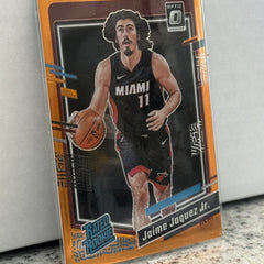 2023-24 Donruss Optic Jaime Jaquez Jr /99 Rated Rookie Orange Prizm Panini