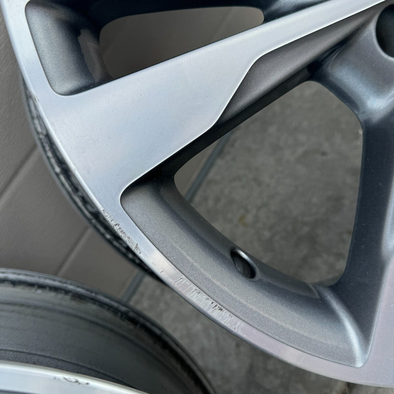 18 MERCEDES BENZ W205 C300 C350 C450 C CLASS OEM FACTORY STOCK WHEELS RIMS 5x112