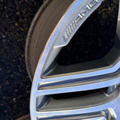 20 MERCEDES BENZ GLE ML63 GLS ML350 ML55 AMG OEM FACTORY STOCK WHEELS RIMS 5x112