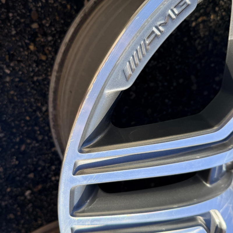 20 MERCEDES BENZ GLE ML63 GLS ML350 ML55 AMG OEM FACTORY STOCK WHEELS RIMS 5x112