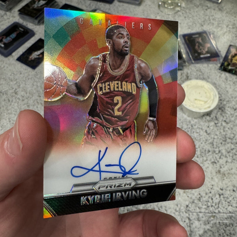 KYRIE IRVING 2015 2016 Auto Autograph Panini Prizm /25 Gem Mint 11/25