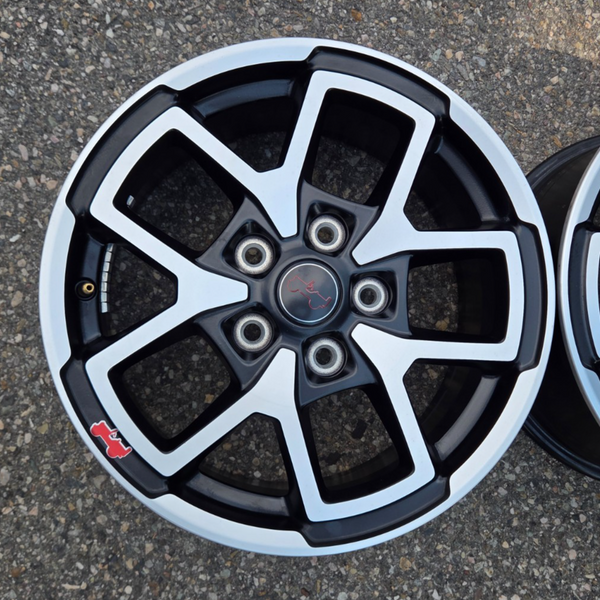 17 JEEP GLADIATOR RUBICON BLACK 392 5X127 OEM FACTORY STOCK WHEELS RIMS WRANGLER