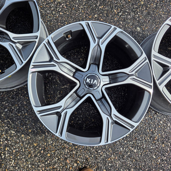 18' KIA STINGER OEM FACTORY STOCK WHEELS RIMS 5X114.3 K5 TELLURIDE SPORTAGE