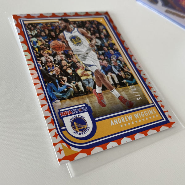 NBA HOOPS Andrew wiggins /75 Gravity Foil Hologram 👨‍🎨 227