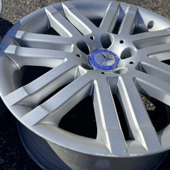 17 MERCEDES BENZ W204 C300 C350 C450 C CLASS OEM FACTORY STOCK WHEELS RIMS 5x112