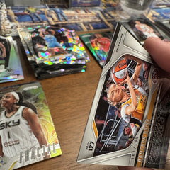2024 Panini Prizm WNBA #127 Cameron Brink Blue Prizm /199 RC Sparks clark