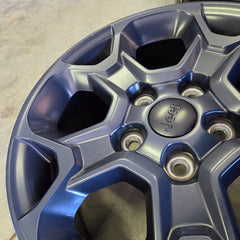 17 JEEP WRANGLER RUBICON GLADIATOR BLACK 392 5X127 OEM FACTORY STOCK WHEELS RIMS