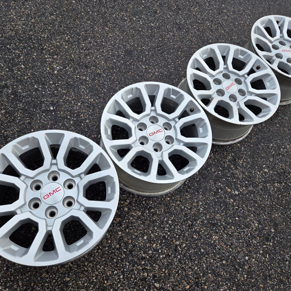 18 GMC SIERRA AT4X ZR2 SALTA AEV 1500 BISON 6X5.5 OEM FACTORY STOCK WHEELS RIMS