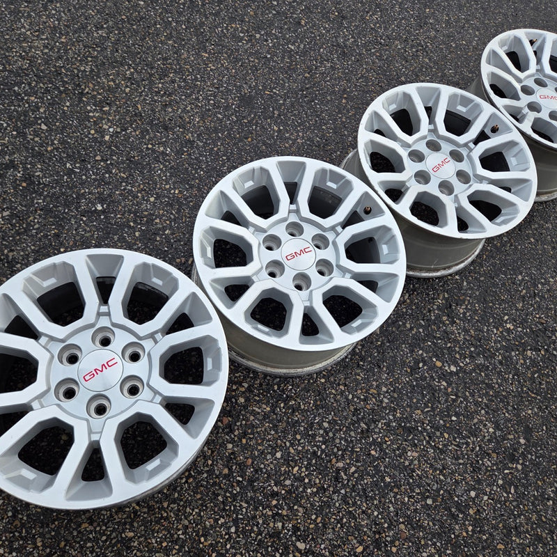 18 GMC SIERRA AT4X ZR2 SALTA AEV 1500 BISON 6X5.5 OEM FACTORY STOCK WHEELS RIMS