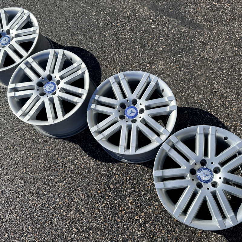 17 MERCEDES BENZ W204 C300 C350 C450 C CLASS OEM FACTORY STOCK WHEELS RIMS 5x112