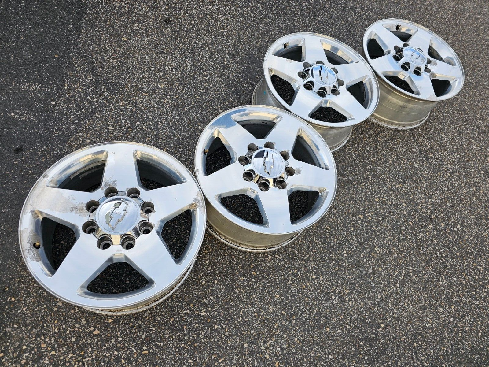 20 CHEVROLET SILVERADO 2500 3500 HD DENALI OEM FACTORY STOCK WHEELS RI ...
