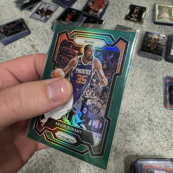 KEVIN DURANT LOT STARCADE ZEBRA GREEN RED ICON MEZZANINE PRIZM SELECT 23-24