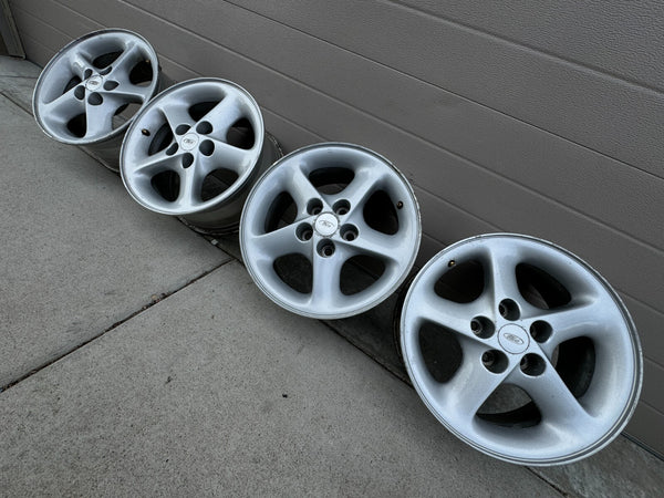 15" FORD PROBE GT OEM FACTORY STOCK WHEELS RIMS 5X4.5