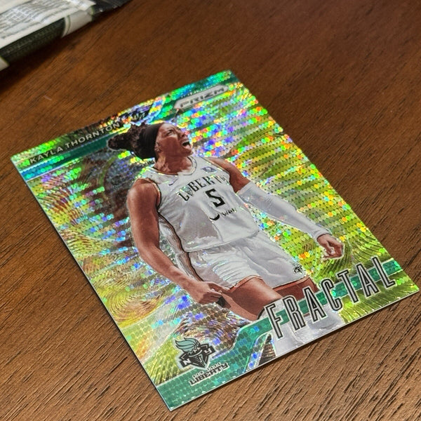 Kayla Thornton 2024 Panini Prizm WNBA Fractal clark numbered Pulsar Prizm /25