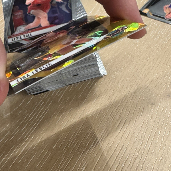 2024 Panini Prizm WNBA Lisa Leslie gold Cracked Ice Prizm numbered /10 hof clark