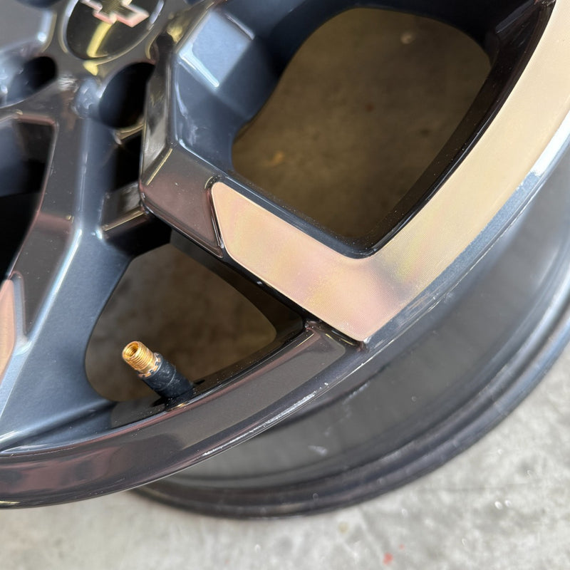 17 EQUINOX 5X115 TRAILBLAZER CHEVROLET OEM FACTORY STOCK WHEELS RIMS BLACK ACTIV