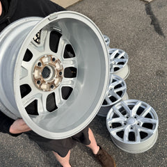 17 JEEP GLADIATOR RUBICON BLACK 392 5X127 OEM FACTORY STOCK WHEELS RIMS WRANGLER