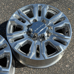 20 GMC SIERRA 2500 HD AT4 DENALI OEM FACTORY STOCK WHEELS RIMS 8X180 CHEVY
