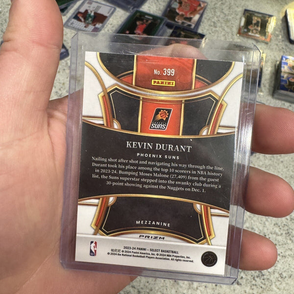 KEVIN DURANT LOT STARCADE ZEBRA GREEN RED ICON MEZZANINE PRIZM SELECT 23-24