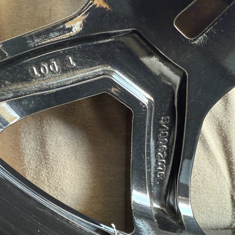 17 EQUINOX 5X115 TRAILBLAZER CHEVROLET OEM FACTORY STOCK WHEELS RIMS BLACK ACTIV