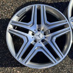 20 MERCEDES BENZ GLE ML63 GLS ML350 ML55 AMG OEM FACTORY STOCK WHEELS RIMS 5x112