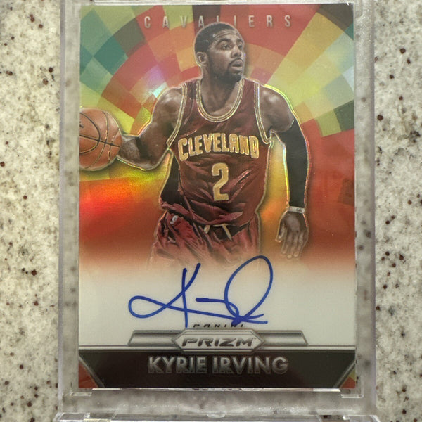 KYRIE IRVING 2015 2016 Auto Autograph Panini Prizm /25 Gem Mint 11/25