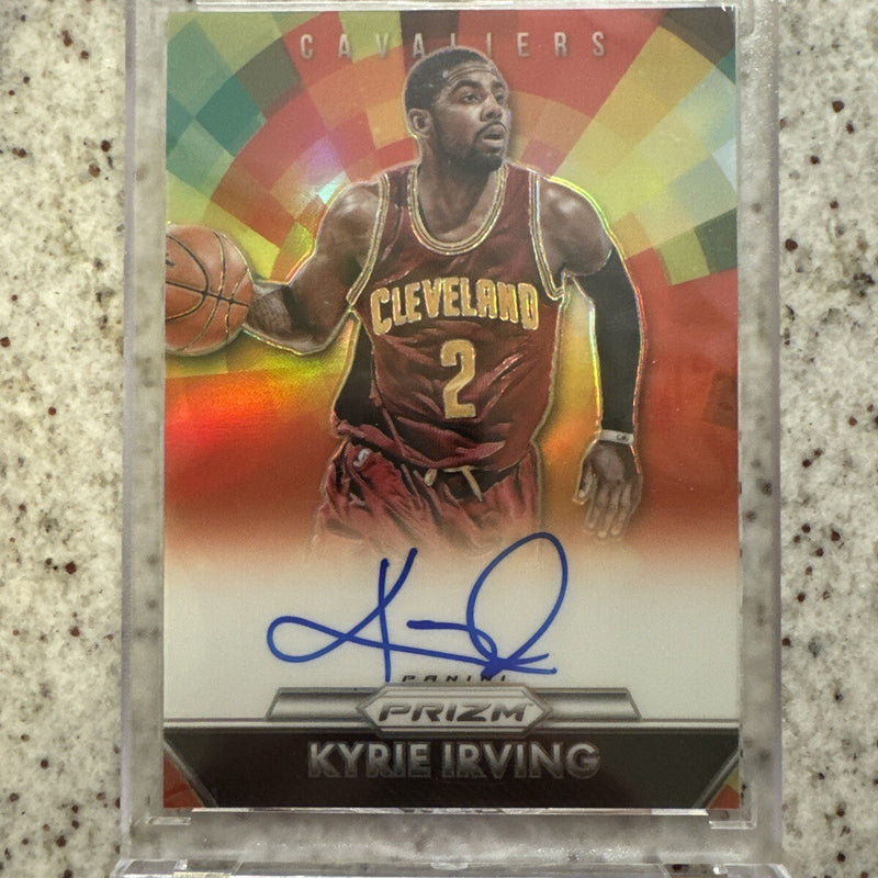 KYRIE IRVING 2015 2016 Auto Autograph Panini Prizm /25 Gem Mint 11/25