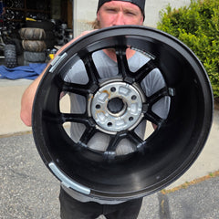 17 JEEP GLADIATOR RUBICON BLACK 392 5X127 OEM FACTORY STOCK WHEELS RIMS WRANGLER