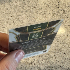 2023-24 PANINI SELECT ANDRE JACKSON JR Tiger Zebra MEZZANINE #317 Prizm